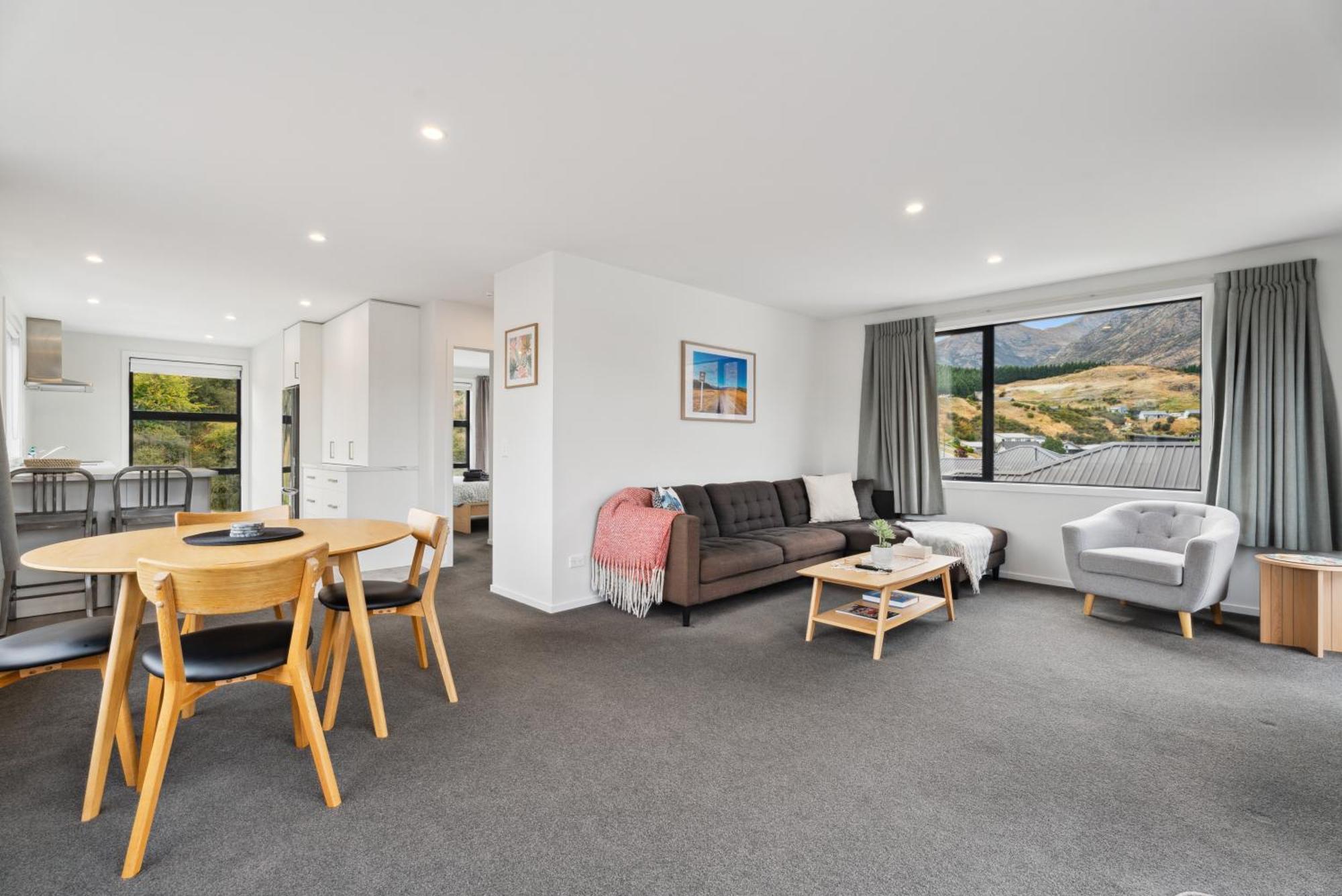 Modern Apartment With Coronet & Remarkables Views Queenstown Exterior foto